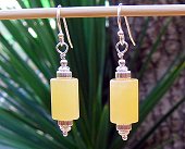 honey jade earrings